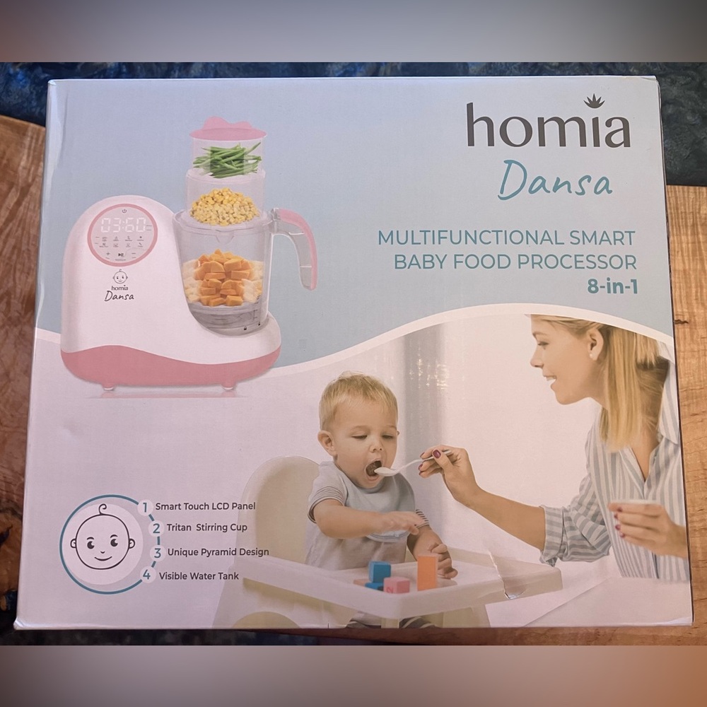 Homia Dansa multifunctional smart baby food processor